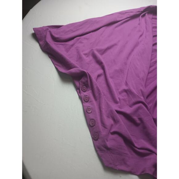 Serena Williams Signature Statement Batwing Cardigan NWT Purple Women Large Gift - Picture 2 of 5